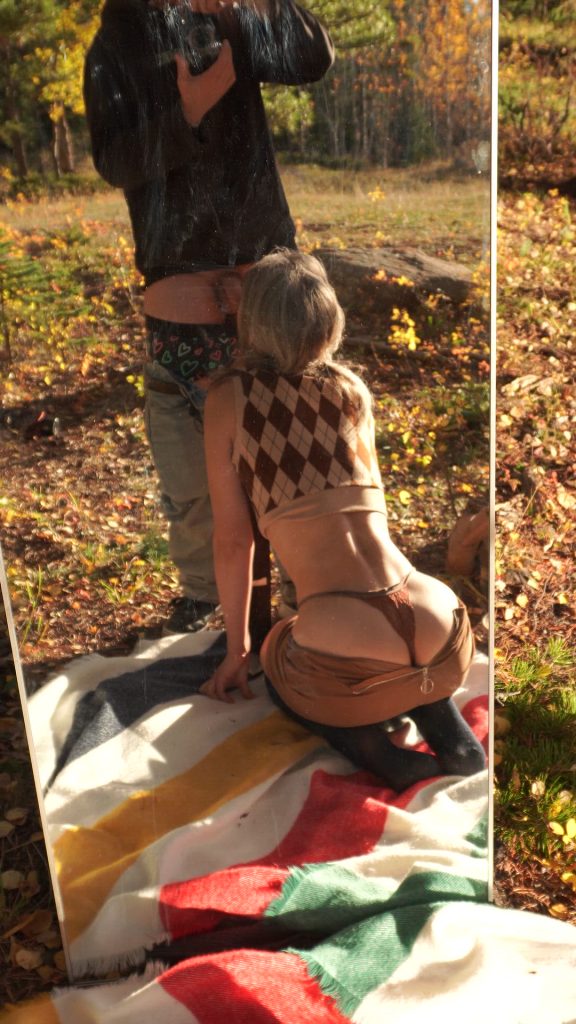 Hunnysthompson – Here’s me in my church clothes, on my knees in prayer position