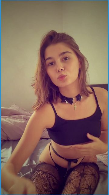 Mishell_xo – I filmed this for one person now thousands are watching Full version on my profi