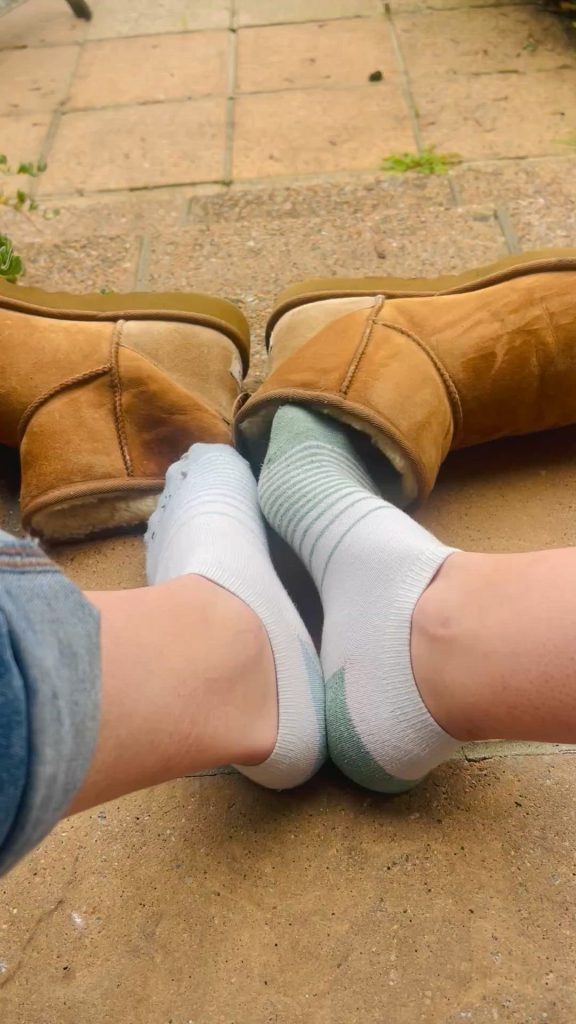 Antique_abroad2379 – Long Ugg walks make sweaty socks x